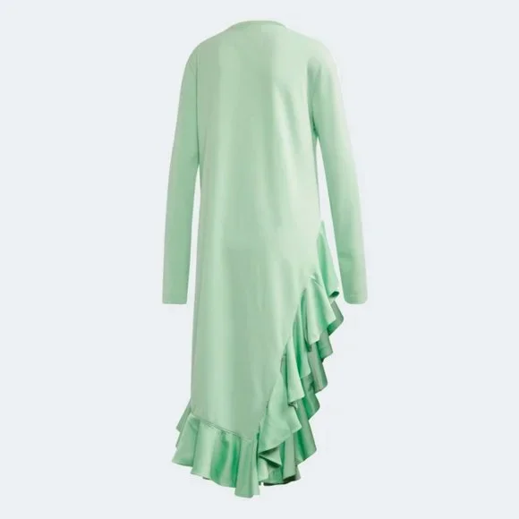 adidas Originals x J KOO Mint Trefoil Ruffle Dress - Picture 9 of 11